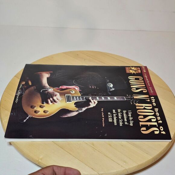 The Best of Guns N' Roses Sheet Music Signature Licks Spiral Guitar Book With CD - Picture 4 of 10